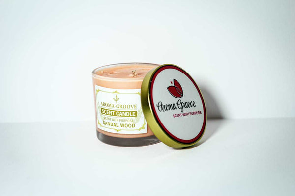 Sandal Wood Scented Candle